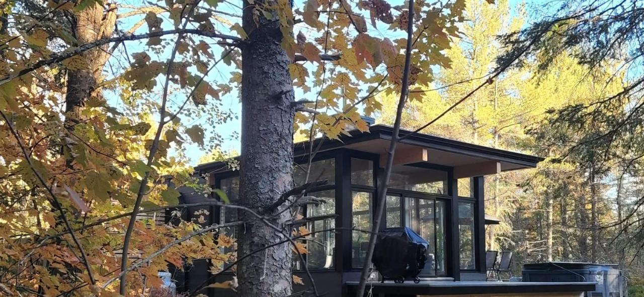 Les Chalets Double K # 1 Saint-Alexis-des-Monts Exterior foto
